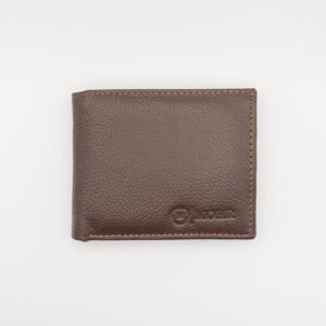 kártyatartós valódi bőr pénztárca, barna