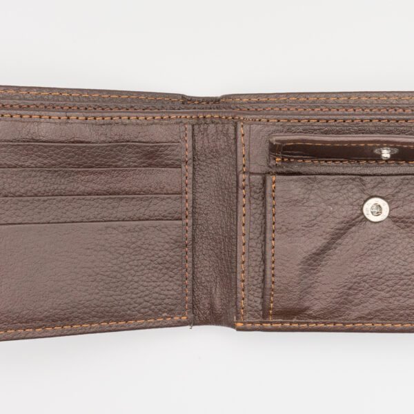 kártyatartós valódi bőr pénztárca, barna