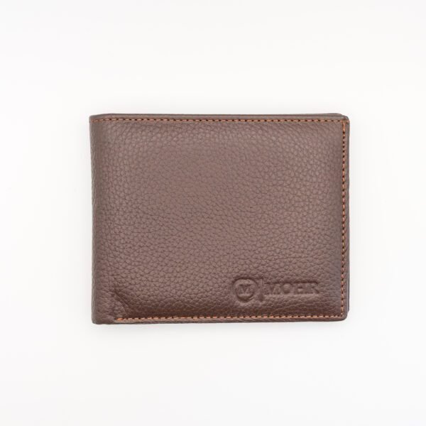 kártyatartós valódi bőr pénztárca, barna