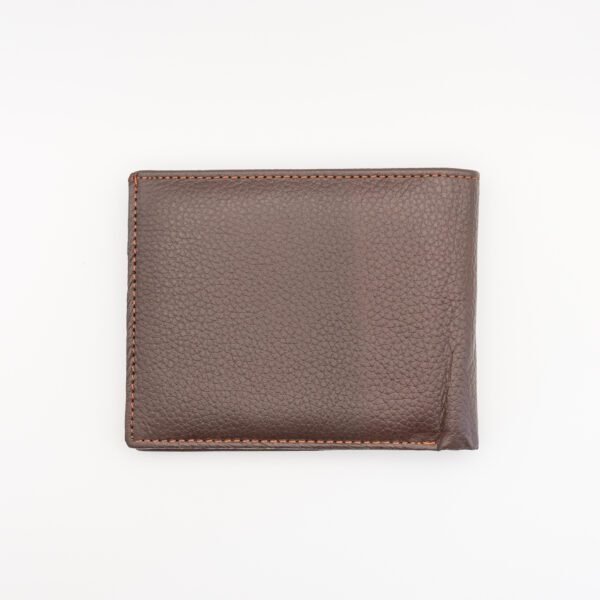 kártyatartós valódi bőr pénztárca, barna