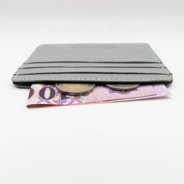 szürke bőr kártyatartó valódi bőr kártyatartó, szürke