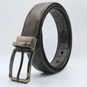 Valódi bőr kétoldalas öv "Roma"