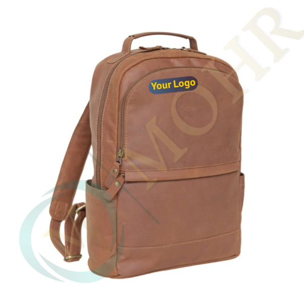 UBP-GL_01-00002 Unisex Hátizsák Valódi Bőr