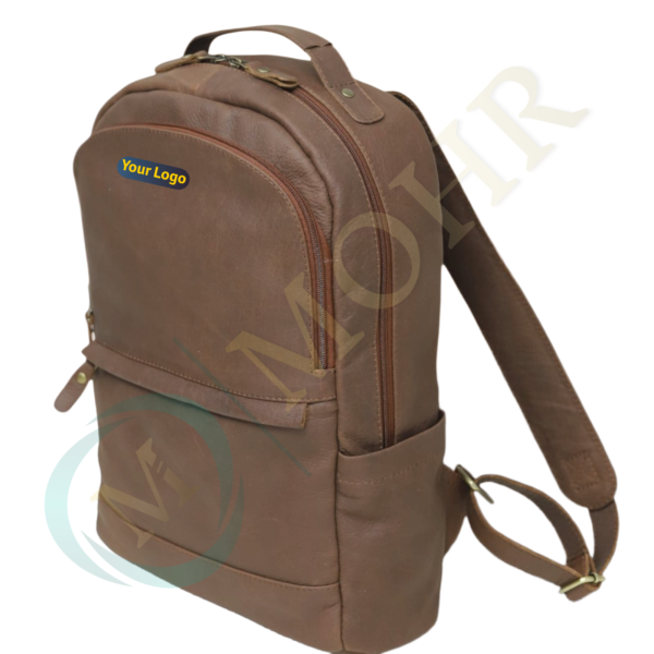 UBP-GL_01-00012 Unisex Hátizsák Valódi Bőr